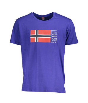Norway 1963 Blue Cotton Men T-Shirt