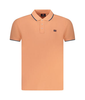 Norway 1963 Pink Cotton Men Polo Shirt