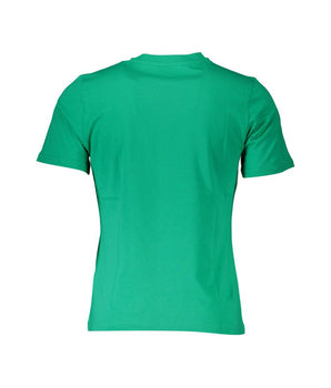 North Sails Green Cotton Men T-Shirt