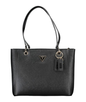Guess Jeans Black Polyethylene Handbag