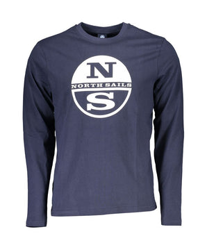 North Sails Blue Cotton T-Shirt