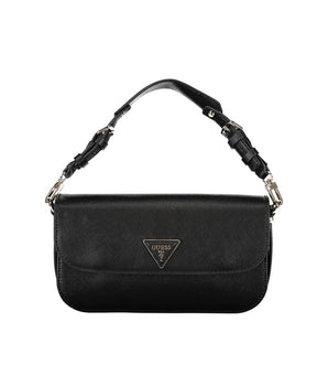 Guess Jeans Black Polyethylene Handbag