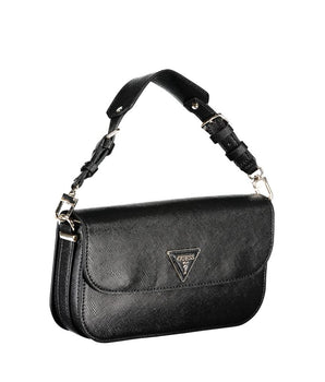 Guess Jeans Black Polyethylene Handbag