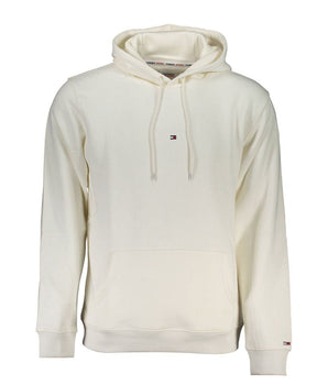 Tommy Hilfiger White Cotton Men Sweater