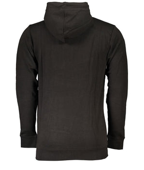 Cavalli Class Black Cotton Men Sweater