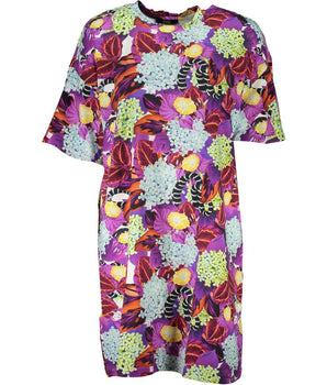 Cavalli Class Viola Cotton Women Dress