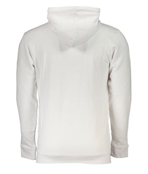 Cavalli Class White Cotton Men Sweater