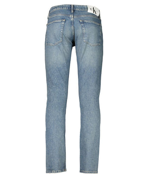 Calvin Klein Blue Cotton Men Jeans