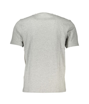 North Sails Brown Cotton Men T-Shirt