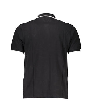 North Sails Black Cotton Polo Shirt