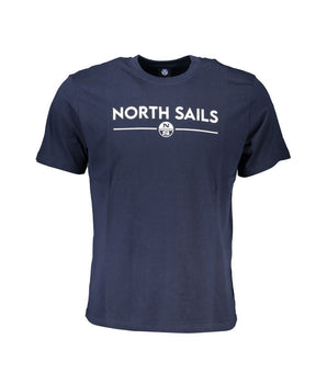 North Sails Blue Cotton T-Shirt