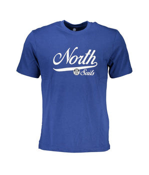 North Sails Blue Cotton T-Shirt