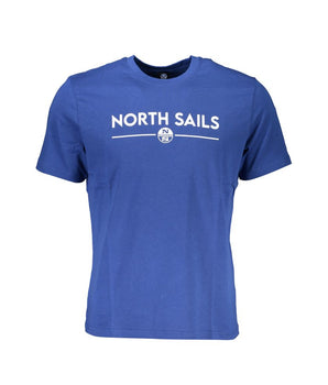 North Sails Blue Cotton T-Shirt