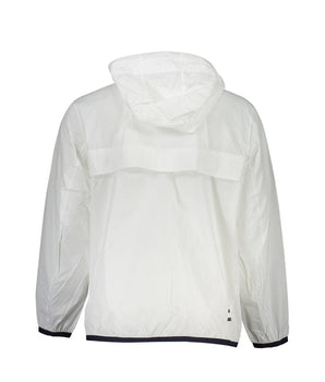 Tommy Hilfiger White Recycled Nylon Men Jacket