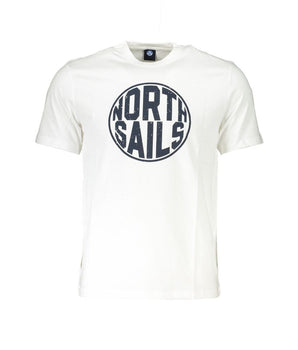 North Sails White Cotton T-Shirt