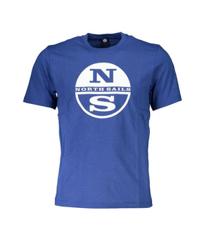 North Sails Blue Cotton T-Shirt