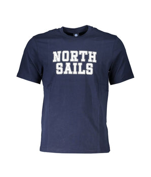 North Sails Blue Cotton T-Shirt