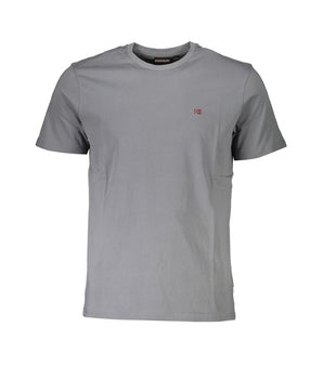 Napapijri Brown Cotton Men T-Shirt