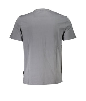 Napapijri Brown Cotton Men T-Shirt