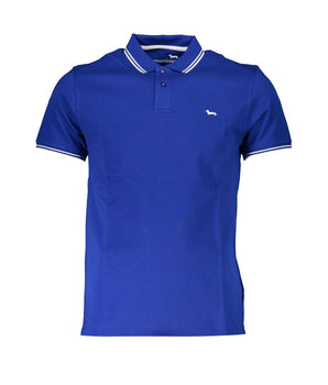 Harmont & Blaine Sleek Short Sleeved Contrast Polo
