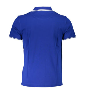 Harmont & Blaine Sleek Short Sleeved Contrast Polo