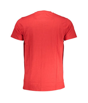 Cavalli Class Red Cotton T-Shirt