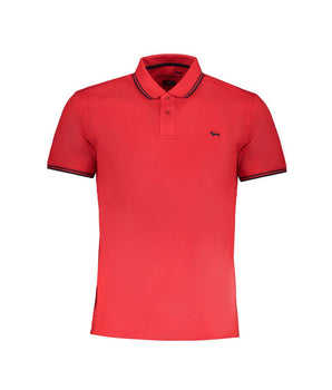 Harmont & Blaine Red Cotton Polo Shirt