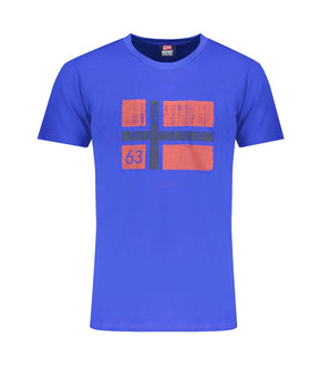 Norway 1963 Blue Cotton T-Shirt