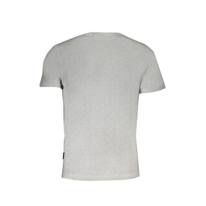 Napapijri Brown Cotton Men T-Shirt
