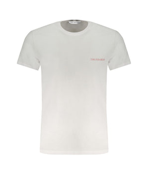 Trussardi White Cotton T-Shirt