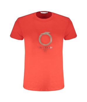 Trussardi Red Cotton T-Shirt