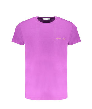 Trussardi Purple Cotton T-Shirt