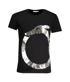 Trussardi Black Cotton T-Shirt
