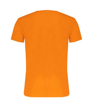 Trussardi Orange Cotton T-Shirt