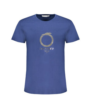 Trussardi Blue Cotton T-Shirt