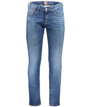 Tommy Hilfiger Blue Cotton Jeans Denim