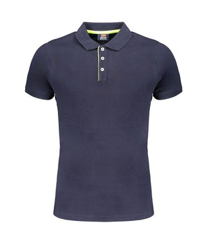 Norway 1963 Blue Cotton Polo Shirt