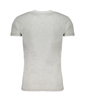 Aeronautica Militare Brown Cotton Men T-Shirt