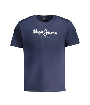 Pepe Jeans Blue Cotton T-Shirt