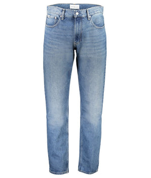 Calvin Klein Blue Cotton Jeans Denim