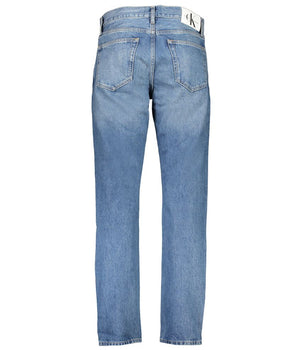 Calvin Klein Blue Cotton Jeans Denim