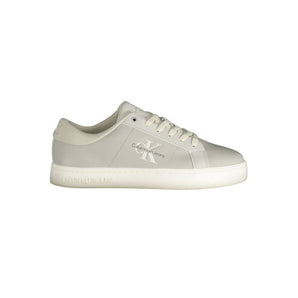 Calvin Klein Brown Leather Men Sneaker