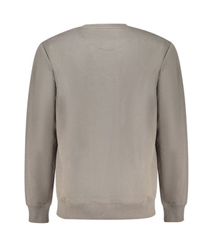 Lee Gray Cotton Men Sweater