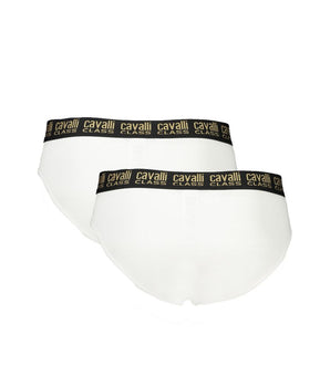 Cavalli Class White Cotton Men Underwear