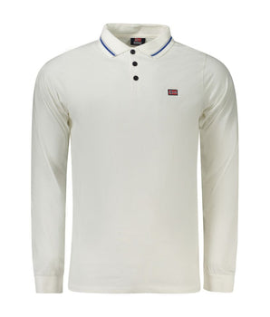 Norway 1963 White Cotton Men Polo Shirt