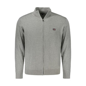 Norway 1963 Brown Polyester Men Cardigan