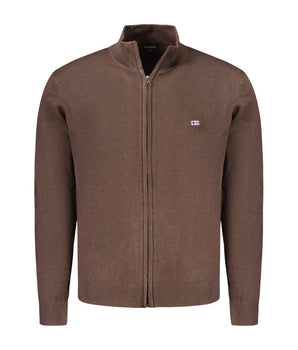 Norway 1963 Brown Polyamide Men Cardigan