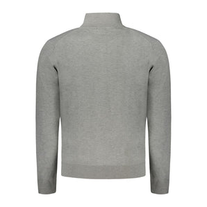 Norway 1963 Brown Polyester Men Cardigan