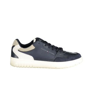 Tommy Hilfiger Blue Polyethylene Men Sneaker
