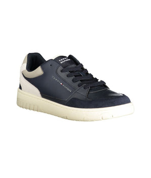 Tommy Hilfiger Blue Polyethylene Men Sneaker